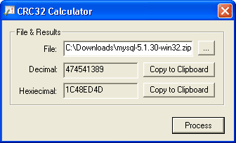 CRC32Calc